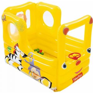 Bestway Aire de jeu Autobus scolaire Fisher Price Lil' Learner