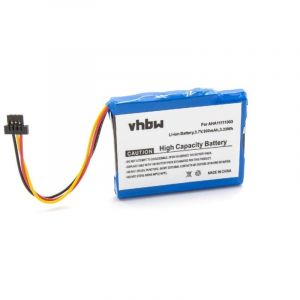 Vhbw Batterie compatible avec TomTom 4EN62.4EN6.001.02, 4EN62, 4EN6.001.02 appareil gps de navigation (900mAh, 3,7V, Li-ion)