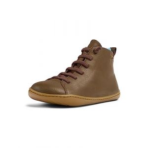 Camper Pour enfant. Peu Cami Leather Ankle Boots brown