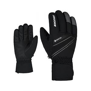 Image de Ziener Gunar Gants de Ski pour Homme | Imperméables, Respirants, Chauds, Gore-Tex, Black.Magnet, 10,5