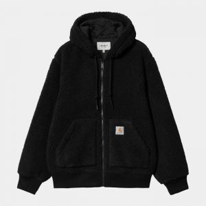 Carhartt WIP - Og Active Liner Black - Veste - noir - L - 100% Polyacrylique,100% Polyester,Toison