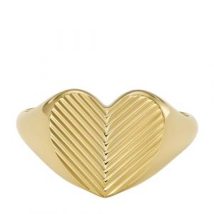 Fossil Bague pour femme HARLOW JF04655710 Acier inoxydable