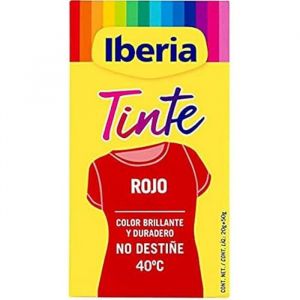 Iberia Teinture Pour Vêtements grand teint 40º #rouge