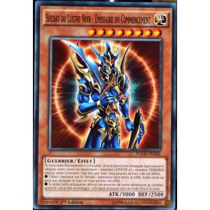 Konami Ygld-Fra02 - Carte Yu-Gi-Oh Soldat du lustre noir - Emissaire du commencement