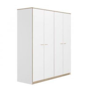 Image de Calicosy Armoire 4 portes Enora