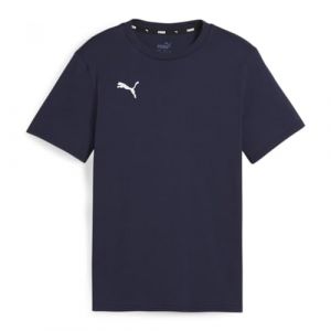 Image de PUMA T-shirt Teamgoal Casuals - Bleu Marine - Blanc Enfant, pointure S/140 cm - Bleu - Taille S/140 cm