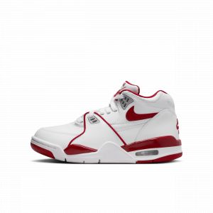 Nike Flight 89 Junior - White/Wolf Grey/Varsity Red, White/Wolf Grey/Varsity Red - Taille 38