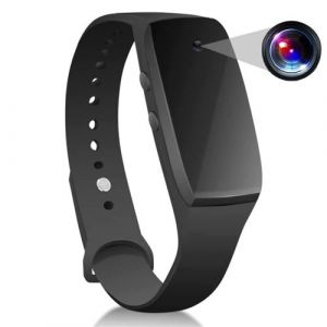 Yonis Montre Caméra Espion Full HD 1080p Photo Cachée 4 Mpx et Enregistrement Audio + SD 8Go
