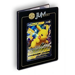 Pikachu V SWSH061 - Jumbo - Jumboost X Epée et Bouclier 4.5 Destinées Radieuses - Portfolio A4 - Rangement 180 Cartes