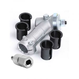 Renvoi d'angle universel pour débroussailleuse + Adaptateur Stihl oval