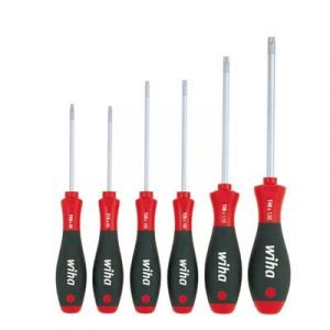 Image de Wiha Jeu de tournevis TORX MagicSpring SoftFinish, 6 pi&egrave;ces (362R K6 SO) - 27746