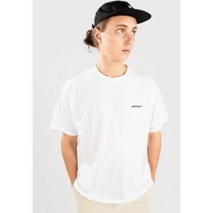 Carhartt WIP Script Embroidery T-Shirt blanc