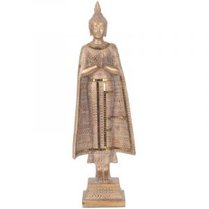 Signes Grimalt Figure de Bouddha doré - Décoration orientale pour la maison et le bureau