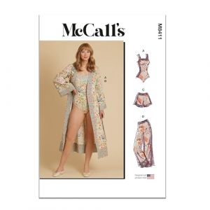 MCCALLS M8411D5 Body pour femme Robe, short et pantalon D5 (36-36-38-40)
