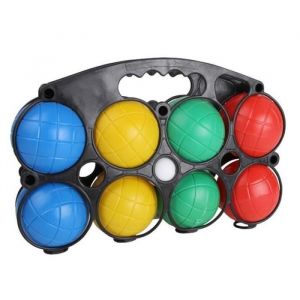 Legler Jeu De Boules De Pétanque En Plastique Pour Enfants - Kit De 8 Boules Et Un Cochonnet Coloré