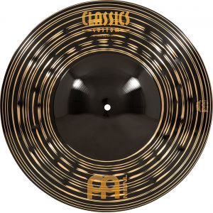 Meinl Classics Custom Dark 18 pouces (45,72cm) Cymbale Ride Heavy Big Bell pour batterie – B12 Bronze, Finition Dark, Fabriquée en Allemagne (CC18HBBDAR)