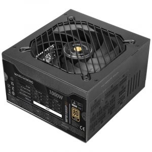 Mars Gaming Alimentation modulaire Mpb1000sim ATX 3.1 1000 W 80 Plus Gold Noir