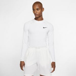 Nike Haut à manches longues Pro pour Homme - Blanc - Taille 2XL - Male
