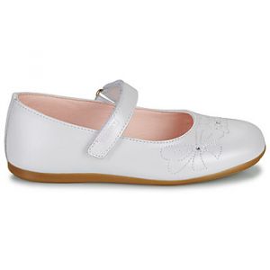Pablosky Ballerines enfant LINDA Blanc - Taille 28,29,30