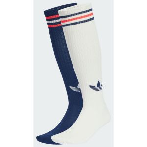Adidas Originals Chaussettes montantes 3 bandes (2 paires), pointure 34-36 - Taille 34-36