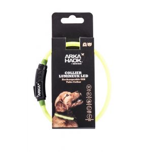 Collier pour chien tube LED Arka Haok