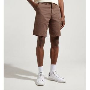 Galeries Lafayette Bermuda droit Pumuda coton biologique Marron - Couleur Marron - Taille S