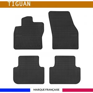 Volkswagen Autosweet - Tapis de voiture - Sur Mesure pour tiguan (2016-2020) - 4 pièces - Tapis de sol antidérapant pour automobile - Souple