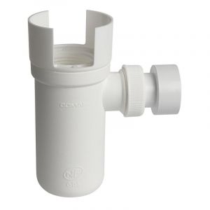 Comap Lot de 5 Siphon de groupe de sécurité avec déflecteur 26x34, 32 mm, blanc (887718-GVP5)