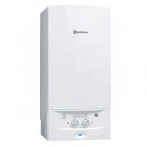 ELM Leblanc Chaudière gaz naturel murale Acléis avec dosseret BAS NOX VMC, NGLM23-8XN5, 23 kW