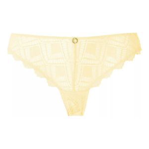 Morgan Slip dentelle jaune femme - Taille 38