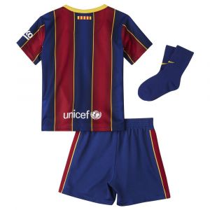 Nike Tenue domicile FC Barcelone 20202021 Breathe Bleus - Taille 18-24 Mois