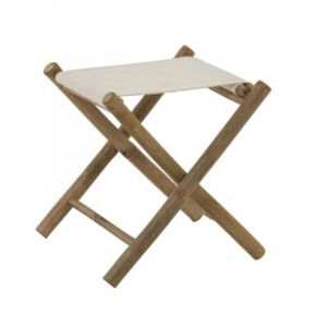 Tabouret Pliable Bambou "Stool" 40cm Naturel Prix