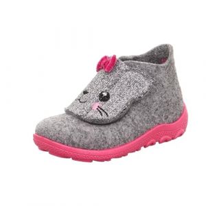 Superfit Happy Octi Chausson, Gris Clair Rose 2500, 23 EU Large