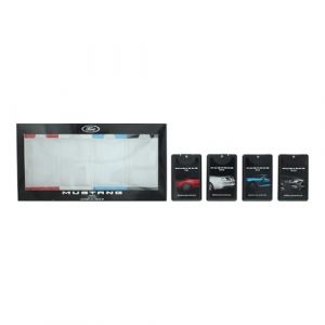 Mustang Ford Gift Set 20ml Red EDT + 20ml White EDT + 20ml Blue EDT + 20ml Black EDT