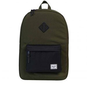 Herschel Supply Co. Heritage Sac à dos, Forest Night/Black/Black Rubber (Vert) - 10007-01572-OS