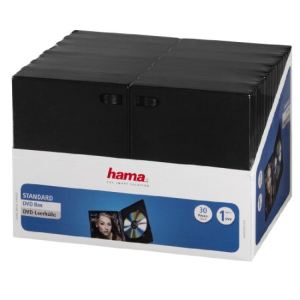 Hama 11495 - 30 boîtiers standards pour DVD