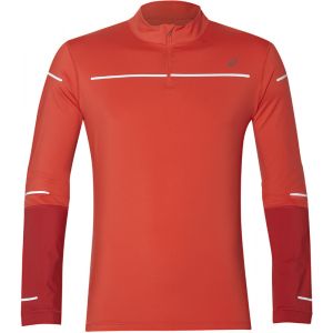 Asics Lite-Show - T-shirt manches longues running Homme - rouge L T-shirts course à pied