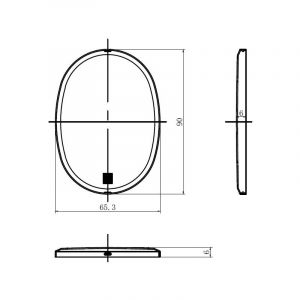 Heracles Rosace décorative Salomé borgne satin nickelé - D-807ROB-SN