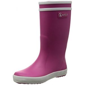 Aigle LOLLY POP, Bottes de Pluie mixte enfant - Rose (New Rose), 24 EU (7 UK)