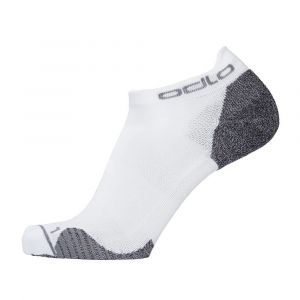 Odlo Chaussettes basses ceramicool low blanc 42 44