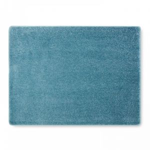 Oviala Tapis d'intérieur rectangulaire en polypropylène 120x160 cm Bleu