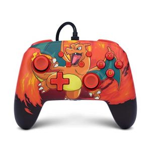 Image de PowerA Enhanced Wired Controller for Nintendo Switch - Pokémon: Charizard Vortex