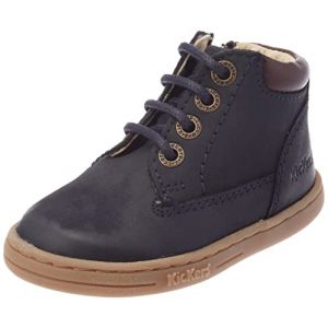 Image de Kickers Bottillons Cuir Tackland Bleu - Couleur Bleu - Taille 19