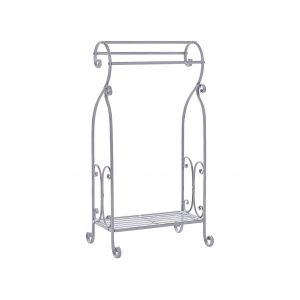 Beliani Porte-serviettes 49 x 91 cm gris