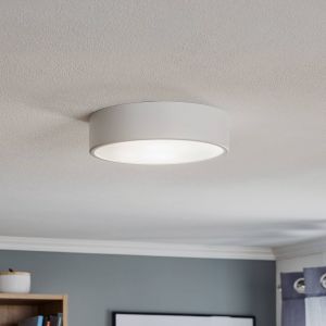 Plafonnier avec un détecteur CLEO 2xE27/24W/230V d. 30 cm blanc