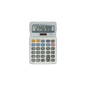 Sharp EL-334F calculatrice Bureau Calculatrice financière Gris