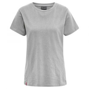 Hummel T-shirt à Manches Courtes Red Heavy XS Grey Melange