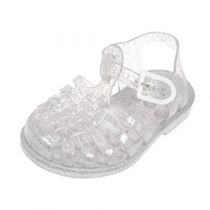 Méduse Chaussures Sandales en plastique pailletées SUN 201 - Couleur 18,19,20,21,22,23,24,25,26,27 - Taille Argenté