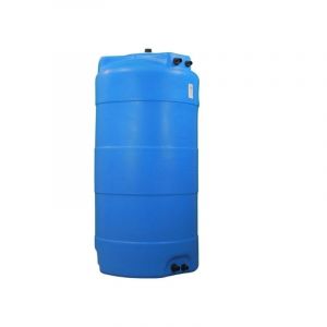 Elbi Spa - Cuve 1000l Aérienne De Récupération D'eau - Réservoir Vertical Bleu - Elbi Cv1000