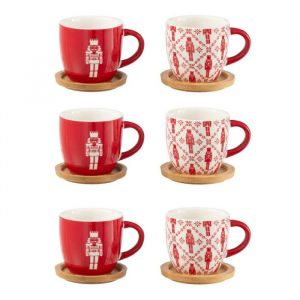 J-Line Tasse traditionnelle de Noël